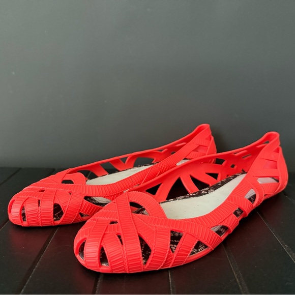 Melissa Jean x Jason wu solar red sandal 10 - Picture 1 of 5